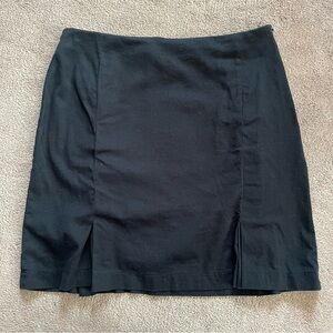 Vintage Mossimo Stretch Kick Pleat Skirt